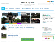 Tablet Screenshot of excellentjogjadriver.com